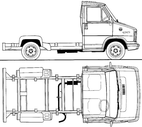 Fiat Ducato Chassis (1982)