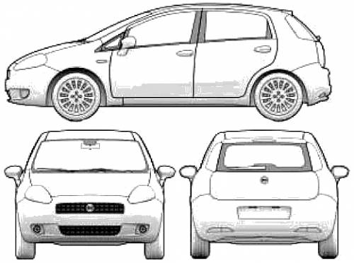 Fiat Grande Punto 5-Door (2005)