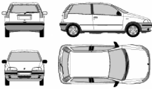 Fiat Punto 3-Door (1999)
