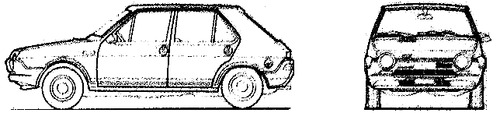 Fiat Ritmo 75CL 5-Door (1978)