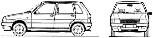 Fiat Uno 5-Door (1986)