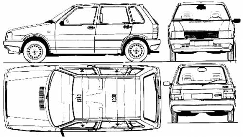 Fiat Uno 5-Door 70 SX (1985)