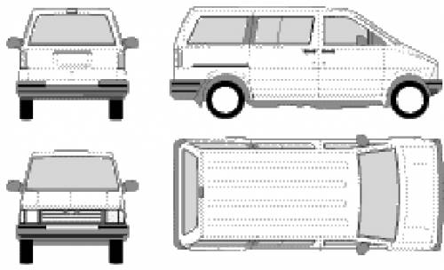 Ford Aerostar Wagon SWB (1998)