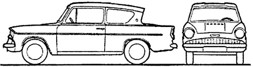 Ford Anglia 105E (1962)
