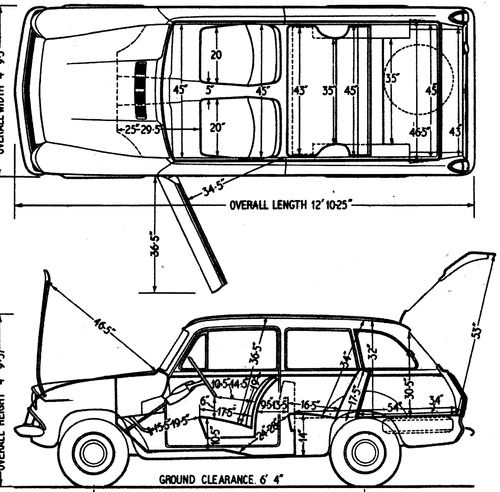 Ford Anglia 105E Estate (1962)