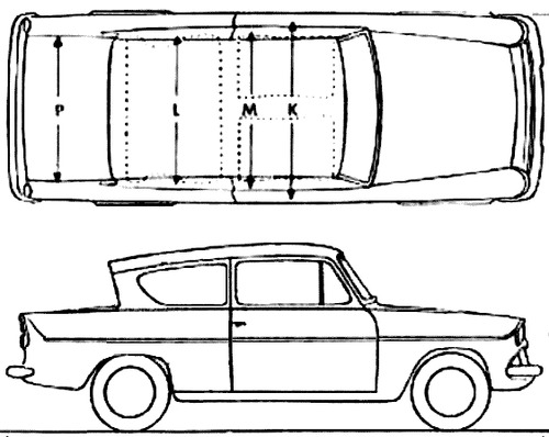 Ford Anglia 109E (1960)