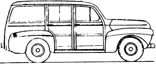 Ford C11ADF Station Wagon (CA) (1941)