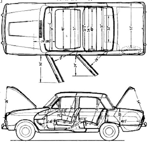 Ford Consul Cortina Mk1 1500 Super (1964)