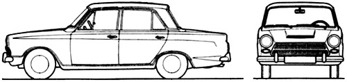 Ford Cortina Mk.I 4-Door (1964)