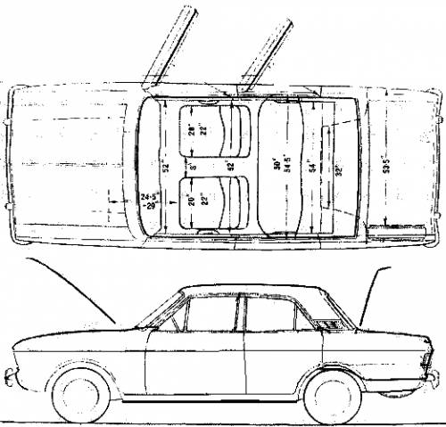 Ford Cortina Mk.II 2-Door