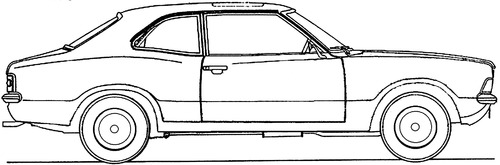 Ford Cortina Mk.III DeLuxe 2-Door (1970)