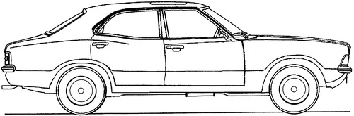 Ford Cortina Mk.III DeLuxe 4-Door (1970)