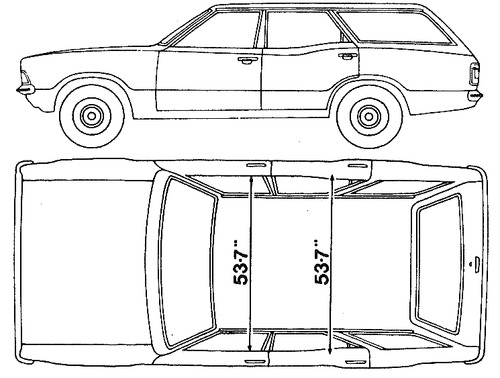 Ford Cortina Mk.III Estate (1971)