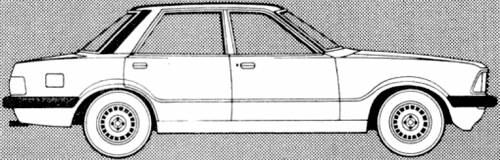 Ford Cortina Mk.IV 2000 Ghia (1980)