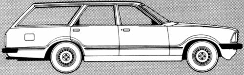 Ford Cortina Mk.IV 2.0 Ghia Estate (1981)