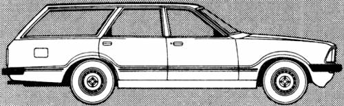 Ford Cortina Mk.IV 2.0 GL Estate (1981)