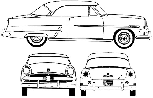 Ford Crestline Victoria (1953)