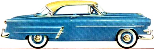 Ford Crestline Victoria Hardtop Coupe (1953)