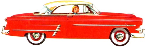 Ford Crestline Victoria Hardtop Coupe (1953)