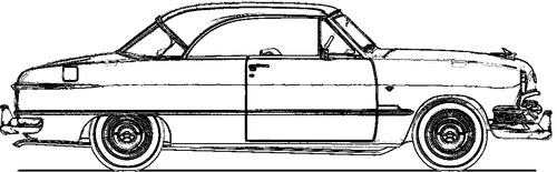 Ford Customline Victoria 2-Door Hardtop (1951)