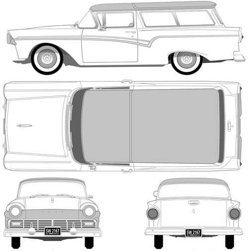 Ford Del Rio Ranch Wagon (1957)