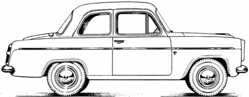Ford E Anglia 100E 2-Door DeLuxe (1958)
