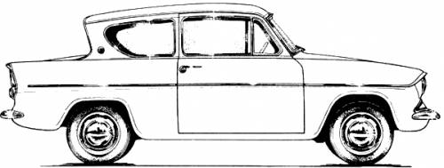 Ford E Anglia 105E (1960)