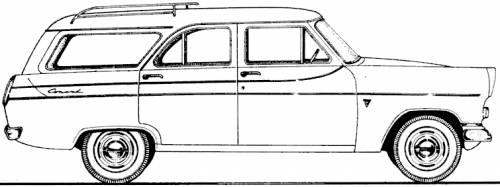 Ford E Consul 204E Estate (1958)