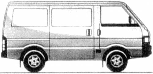 Ford E Econovan (Mazda Bongo) (1987)