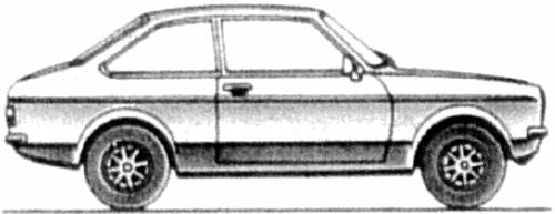 Ford E Escort Mk.II 2-Door (1976)