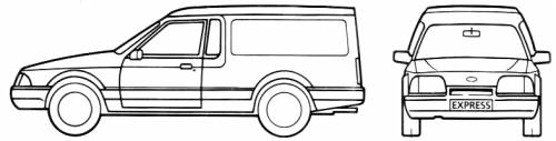 Ford E Escort Mk.III Express Van (1980)