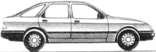 Ford E Sierra 5-Door (1986)
