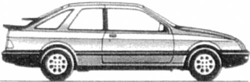 Ford E Sierra XR4i 3-Door (1984)