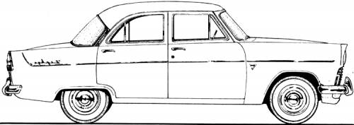 Ford E Zephyr 206E (1958)