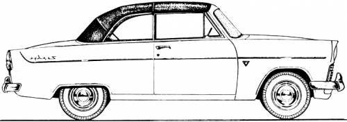 Ford E Zephyr 206E Convertible (1958)