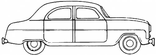 Ford E Zephyr Six (1954)