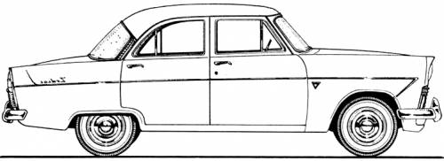 Ford E Zodiac 206E (1958)