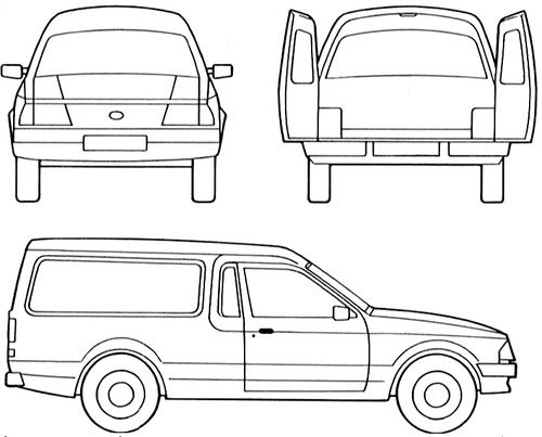 Ford Escort Light Van (1981)