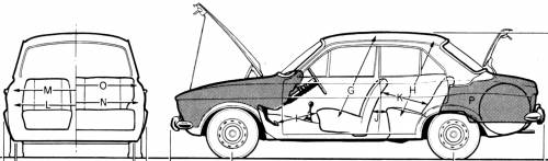 Ford Escort Mk.I 1300 XL 4-Door (1973)