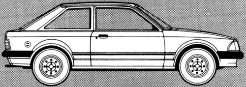 Ford Escort Mk.II 3-Door 1.1L (1981)