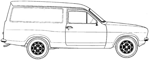 Ford Escort Mk.II Van (1975)