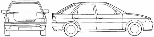 Ford Escort Mk.V 5-Door (1994)