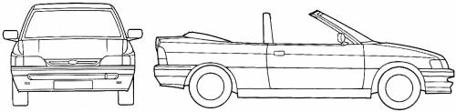 Ford Escort Mk.V Cabriolet (1994)