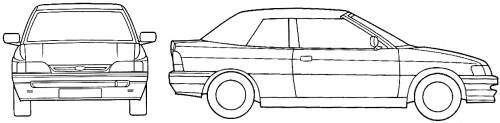 Ford Escort Mk.V Cabriolet (1994)