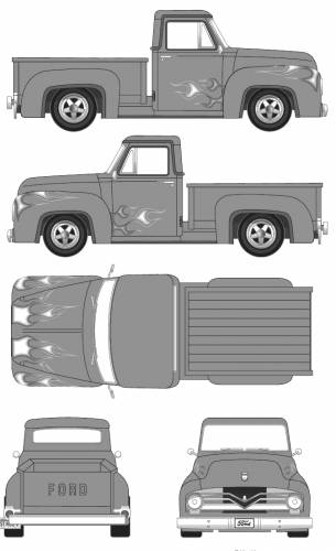 Ford F-100 Pick-up (1955)