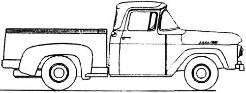Ford F-100 Pick-up (1957)