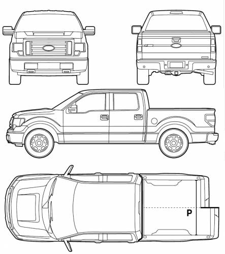 Ford F-150 Pick-up Double Cab (2012)