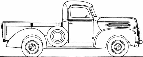 Ford F-1 0.5 ton Pick-up (1947)