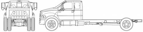 Ford F-650 Medium Duty Chassis (2010)