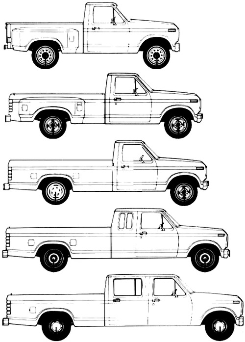 Ford F-Series Pick-up (1983)